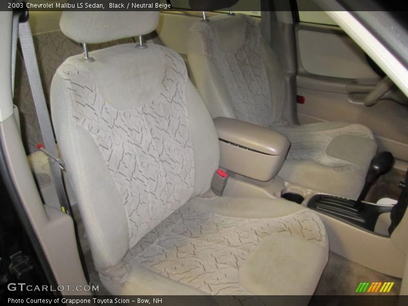Black / Neutral Beige 2003 Chevrolet Malibu LS Sedan