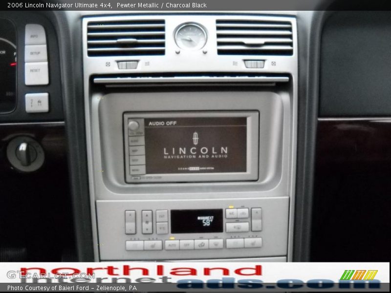 Pewter Metallic / Charcoal Black 2006 Lincoln Navigator Ultimate 4x4