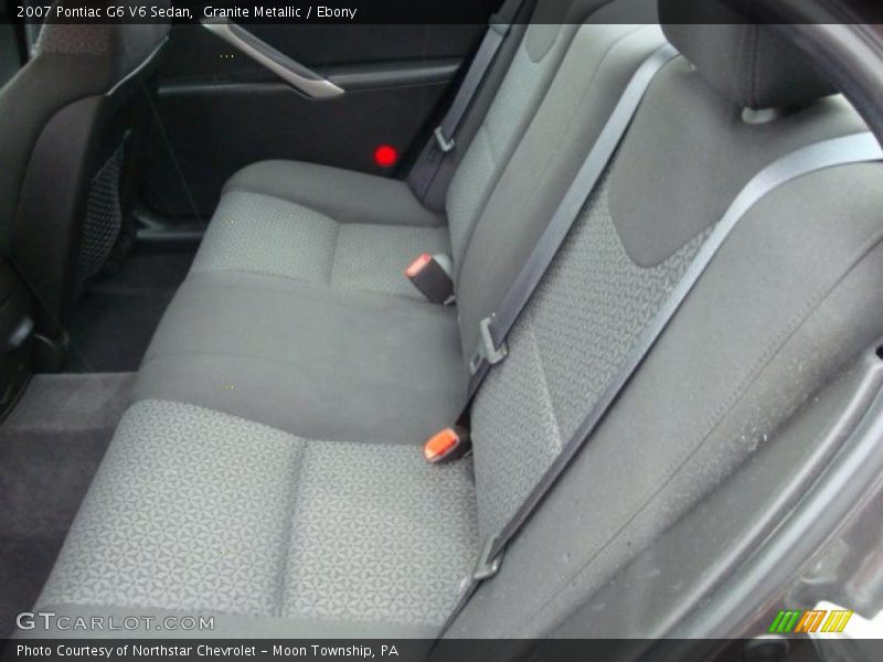 Granite Metallic / Ebony 2007 Pontiac G6 V6 Sedan