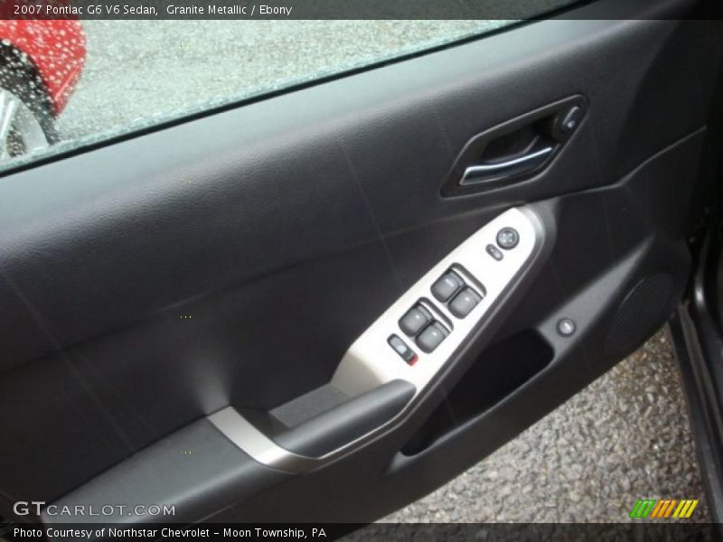 Granite Metallic / Ebony 2007 Pontiac G6 V6 Sedan