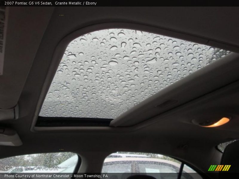 Granite Metallic / Ebony 2007 Pontiac G6 V6 Sedan