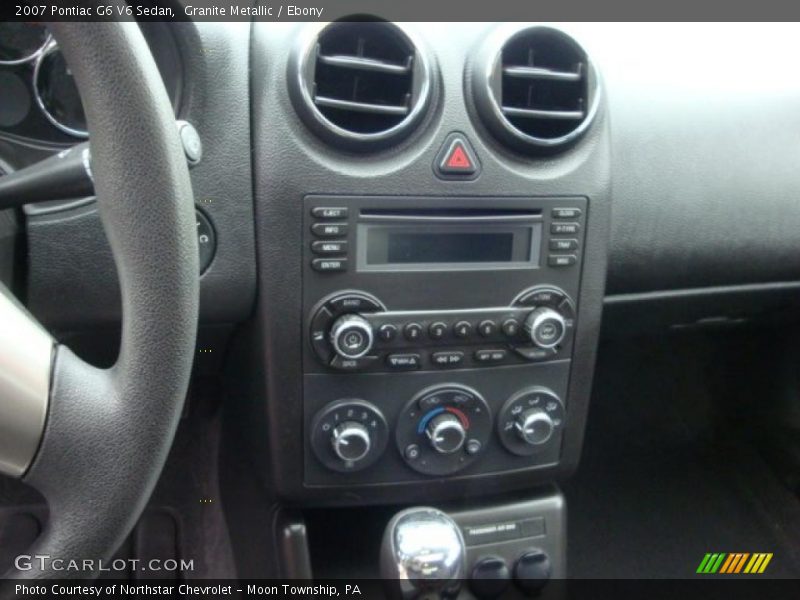 Granite Metallic / Ebony 2007 Pontiac G6 V6 Sedan