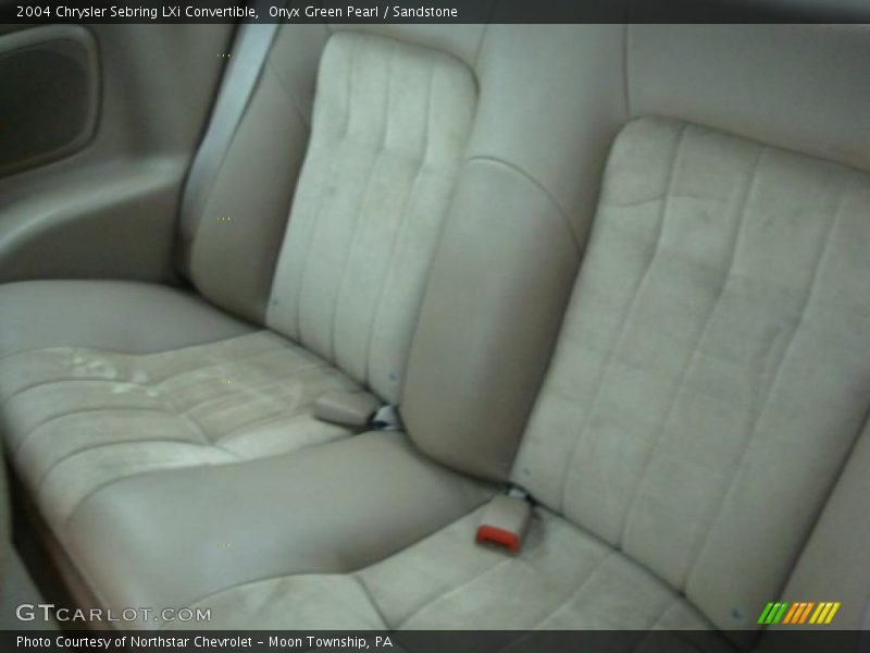 Onyx Green Pearl / Sandstone 2004 Chrysler Sebring LXi Convertible
