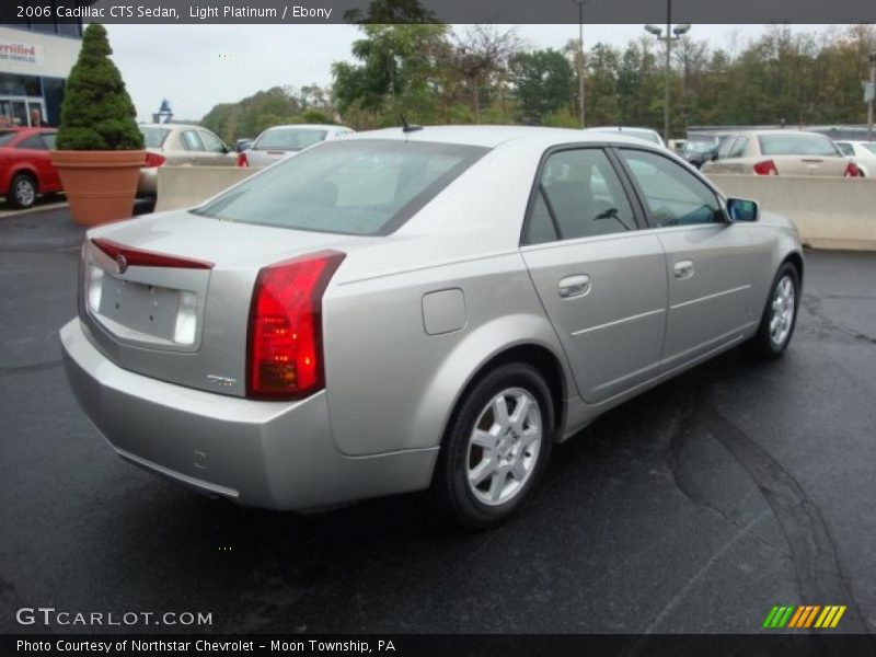 Light Platinum / Ebony 2006 Cadillac CTS Sedan
