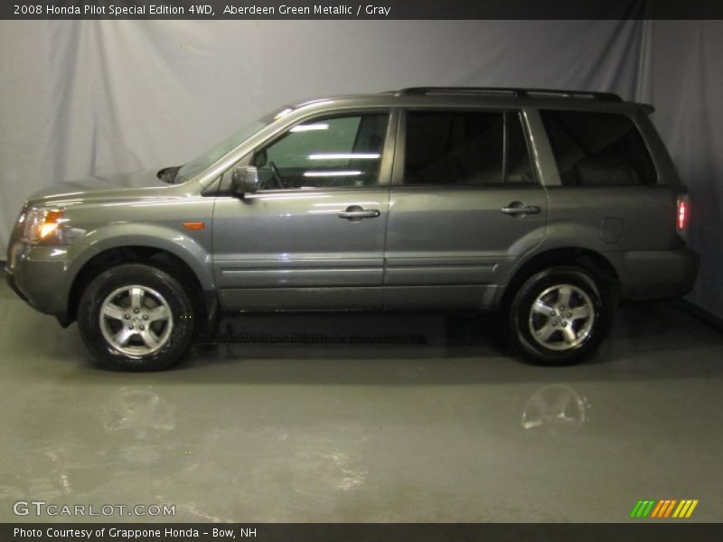 Aberdeen Green Metallic / Gray 2008 Honda Pilot Special Edition 4WD