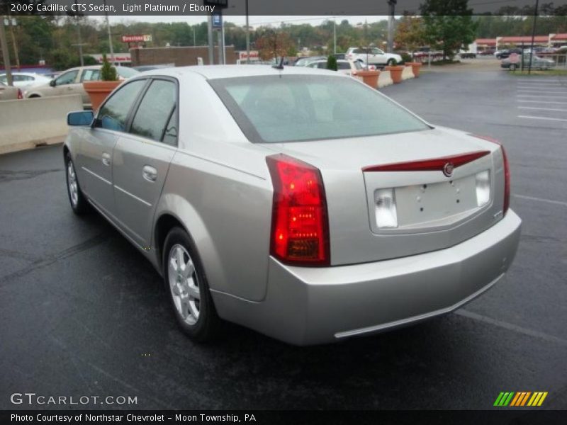 Light Platinum / Ebony 2006 Cadillac CTS Sedan
