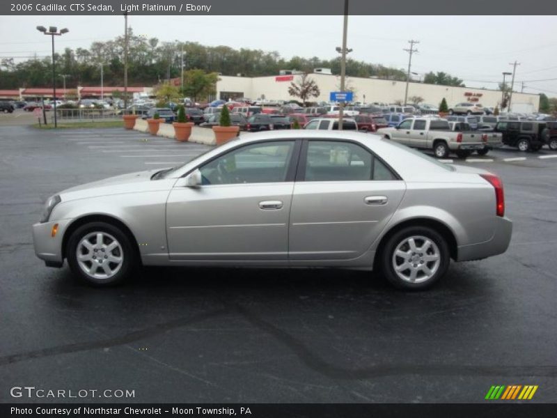 Light Platinum / Ebony 2006 Cadillac CTS Sedan