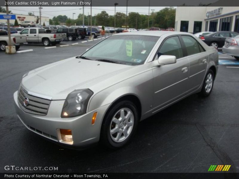 Light Platinum / Ebony 2006 Cadillac CTS Sedan