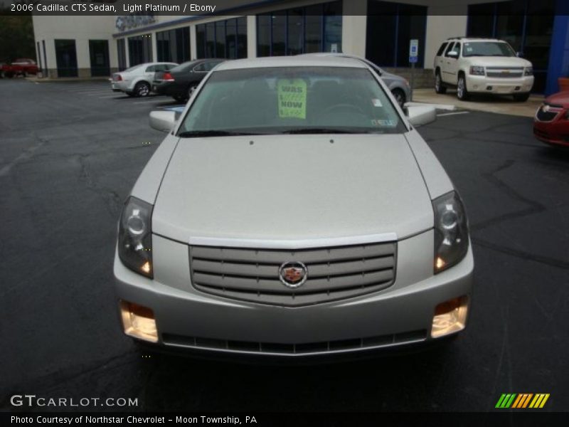 Light Platinum / Ebony 2006 Cadillac CTS Sedan