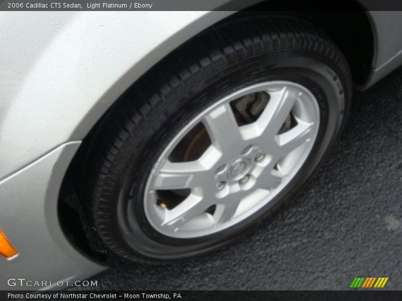 Light Platinum / Ebony 2006 Cadillac CTS Sedan