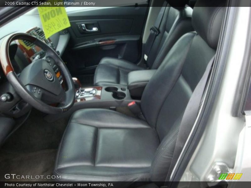 Light Platinum / Ebony 2006 Cadillac CTS Sedan