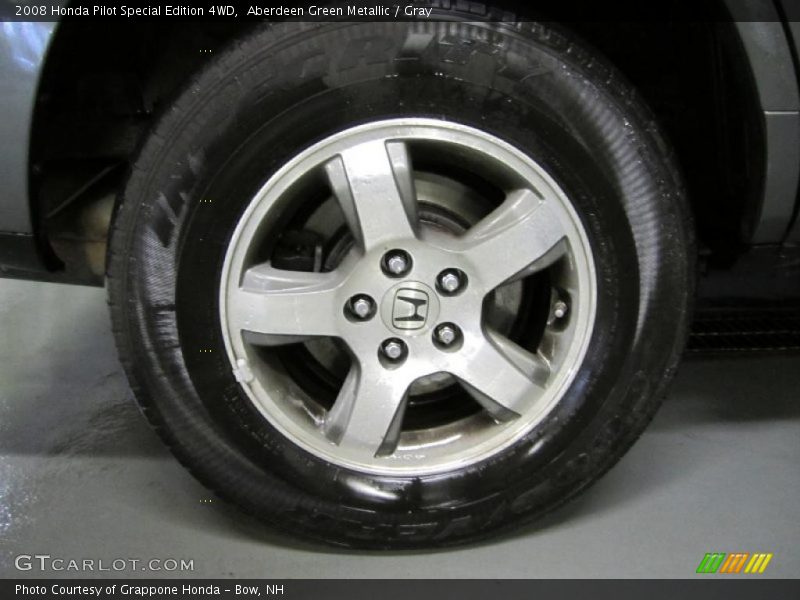 Aberdeen Green Metallic / Gray 2008 Honda Pilot Special Edition 4WD