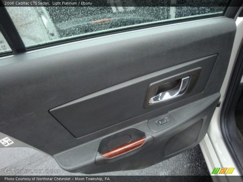 Light Platinum / Ebony 2006 Cadillac CTS Sedan