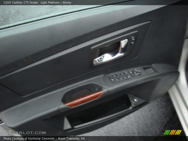 Light Platinum / Ebony 2006 Cadillac CTS Sedan