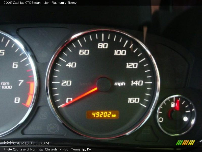 Light Platinum / Ebony 2006 Cadillac CTS Sedan