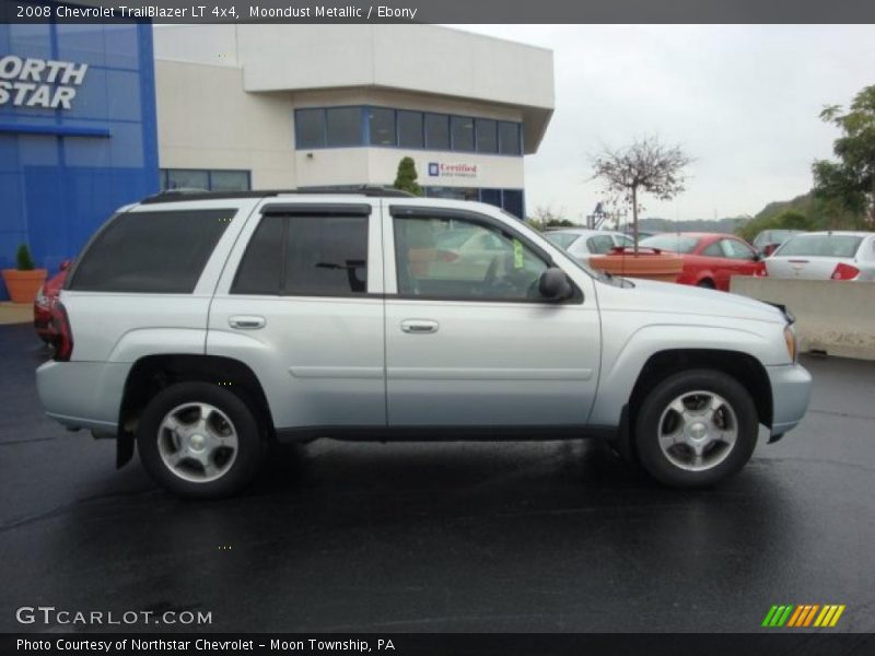 Moondust Metallic / Ebony 2008 Chevrolet TrailBlazer LT 4x4