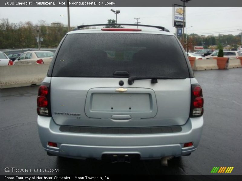Moondust Metallic / Ebony 2008 Chevrolet TrailBlazer LT 4x4