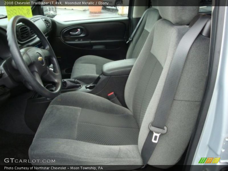Moondust Metallic / Ebony 2008 Chevrolet TrailBlazer LT 4x4