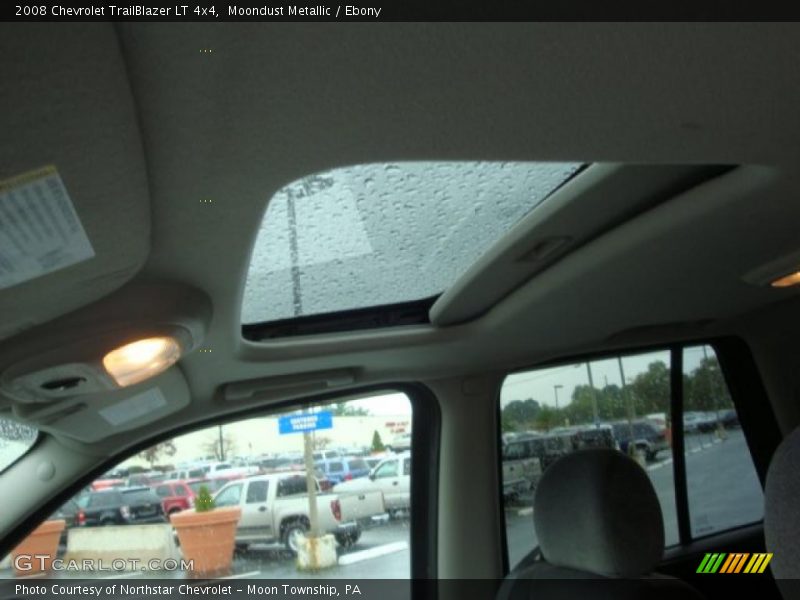 Moondust Metallic / Ebony 2008 Chevrolet TrailBlazer LT 4x4