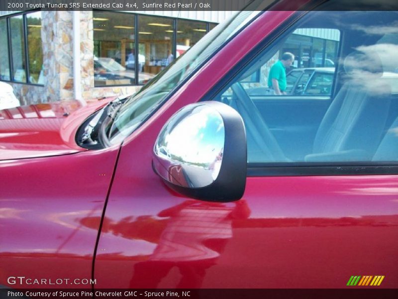 Sunfire Red Pearl / Oak 2000 Toyota Tundra SR5 Extended Cab 4x4