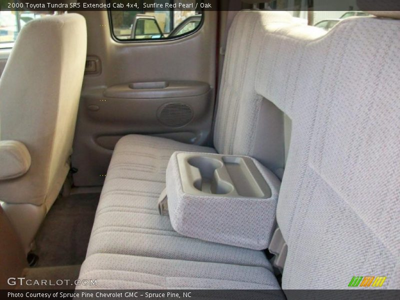Sunfire Red Pearl / Oak 2000 Toyota Tundra SR5 Extended Cab 4x4