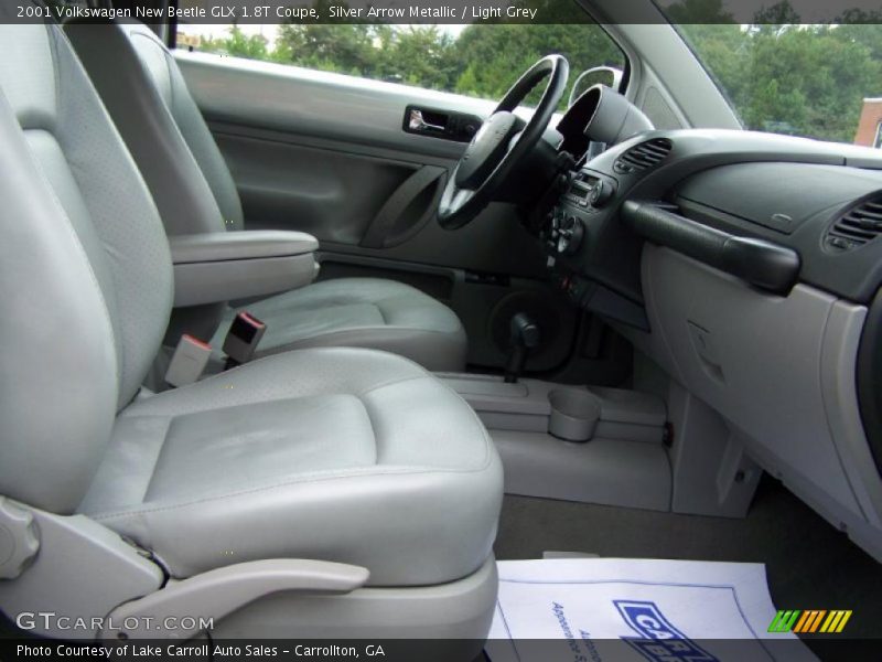 Silver Arrow Metallic / Light Grey 2001 Volkswagen New Beetle GLX 1.8T Coupe