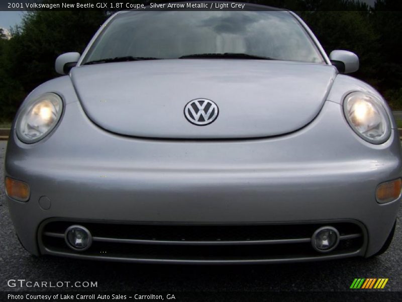 Silver Arrow Metallic / Light Grey 2001 Volkswagen New Beetle GLX 1.8T Coupe