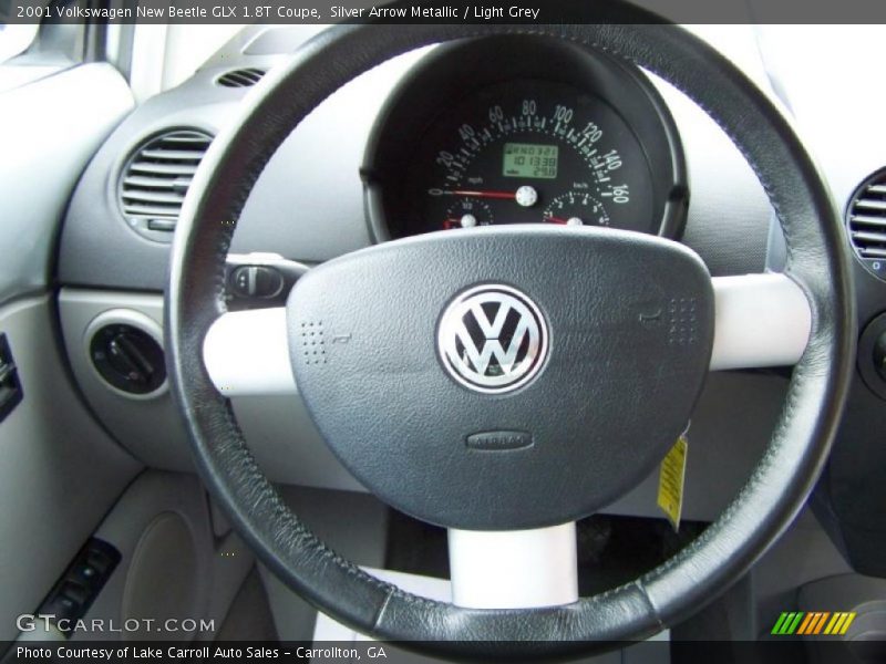 Silver Arrow Metallic / Light Grey 2001 Volkswagen New Beetle GLX 1.8T Coupe