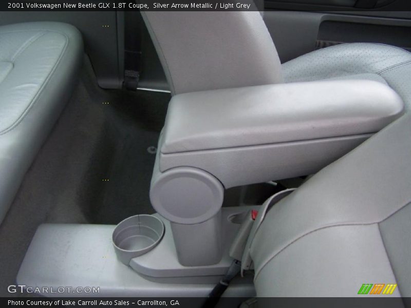 Silver Arrow Metallic / Light Grey 2001 Volkswagen New Beetle GLX 1.8T Coupe