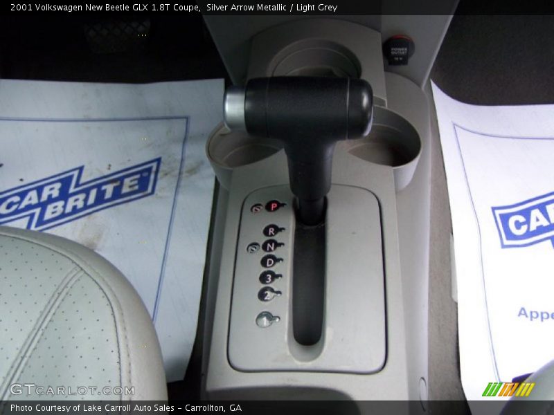 Silver Arrow Metallic / Light Grey 2001 Volkswagen New Beetle GLX 1.8T Coupe