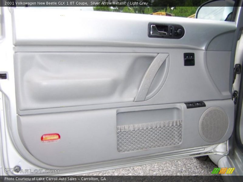 Silver Arrow Metallic / Light Grey 2001 Volkswagen New Beetle GLX 1.8T Coupe