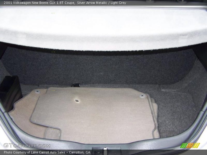 Silver Arrow Metallic / Light Grey 2001 Volkswagen New Beetle GLX 1.8T Coupe