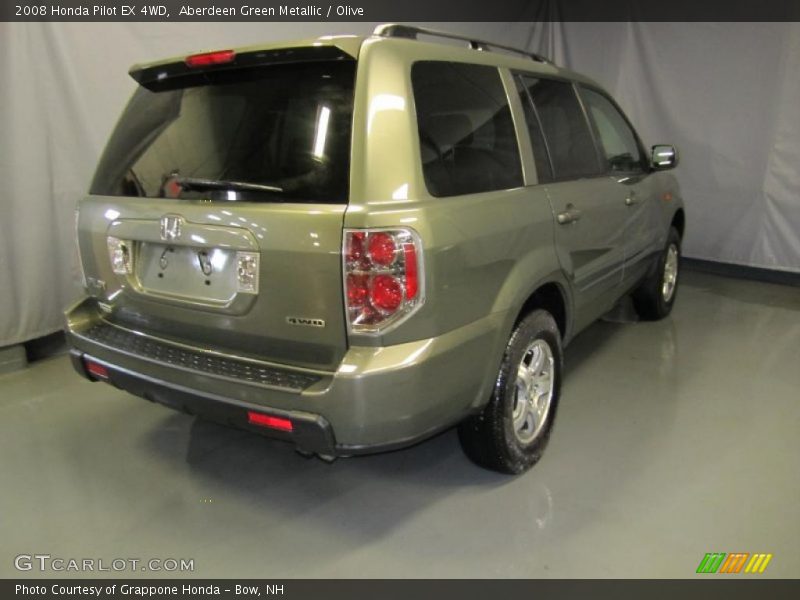 Aberdeen Green Metallic / Olive 2008 Honda Pilot EX 4WD