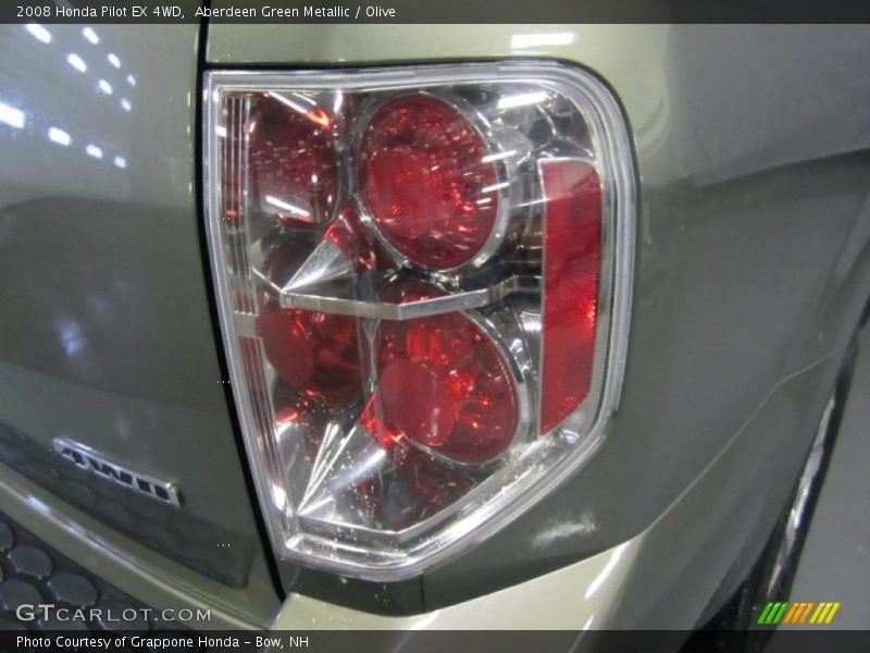 Aberdeen Green Metallic / Olive 2008 Honda Pilot EX 4WD