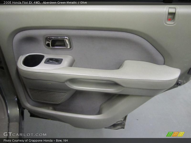 Aberdeen Green Metallic / Olive 2008 Honda Pilot EX 4WD