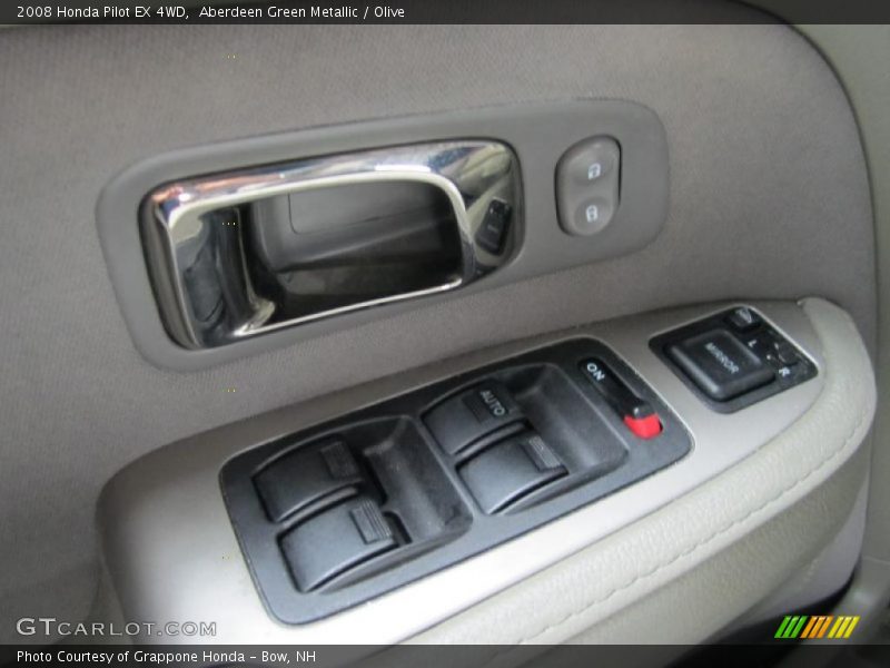 Aberdeen Green Metallic / Olive 2008 Honda Pilot EX 4WD