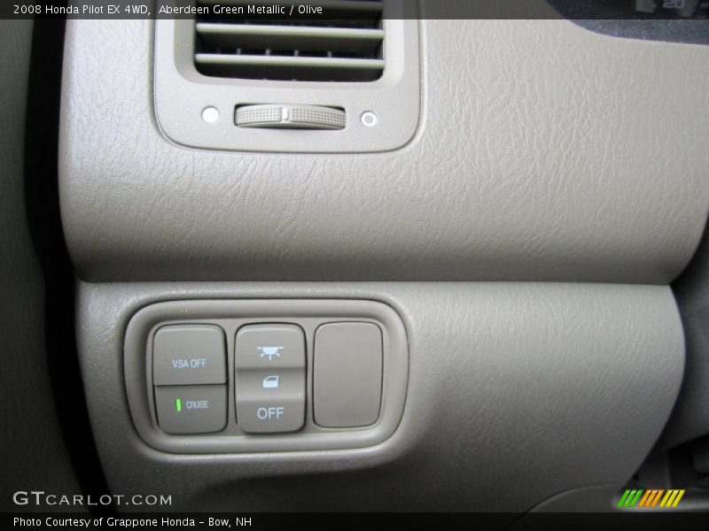 Aberdeen Green Metallic / Olive 2008 Honda Pilot EX 4WD