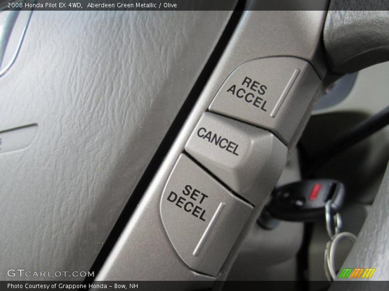 Aberdeen Green Metallic / Olive 2008 Honda Pilot EX 4WD