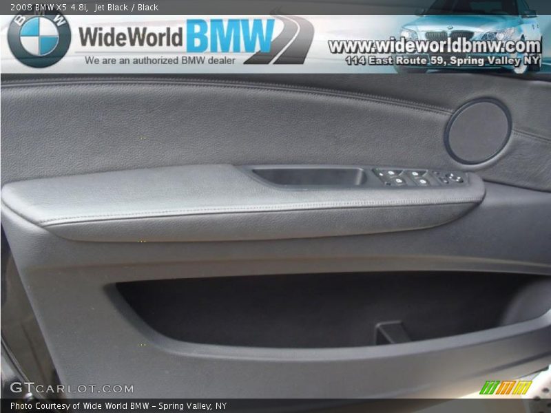 Jet Black / Black 2008 BMW X5 4.8i