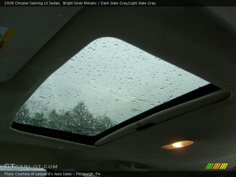 Bright Silver Metallic / Dark Slate Gray/Light Slate Gray 2008 Chrysler Sebring LX Sedan