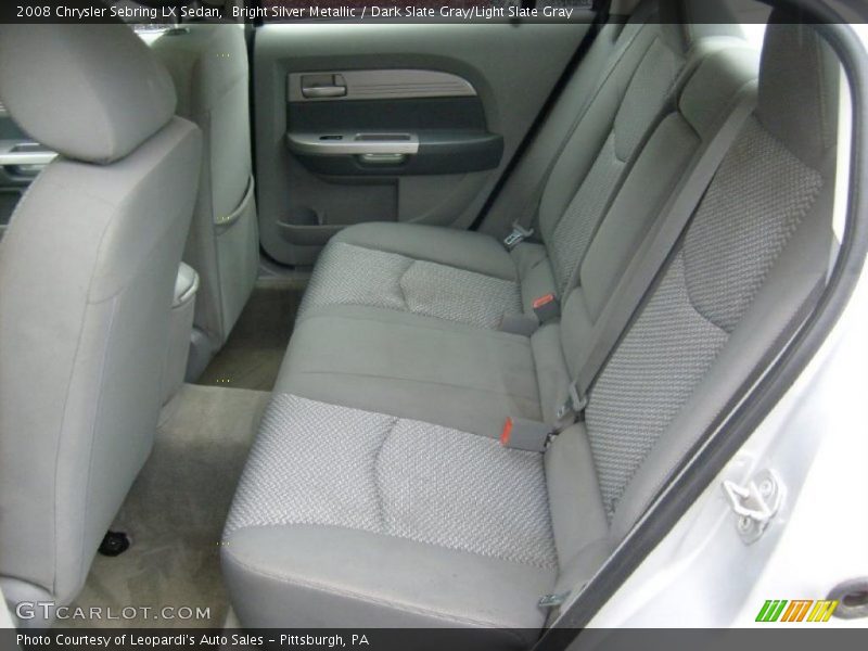 Bright Silver Metallic / Dark Slate Gray/Light Slate Gray 2008 Chrysler Sebring LX Sedan
