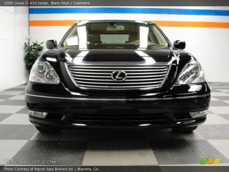 Black Onyx / Cashmere 2005 Lexus LS 430 Sedan