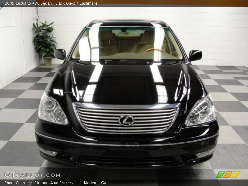 Black Onyx / Cashmere 2005 Lexus LS 430 Sedan