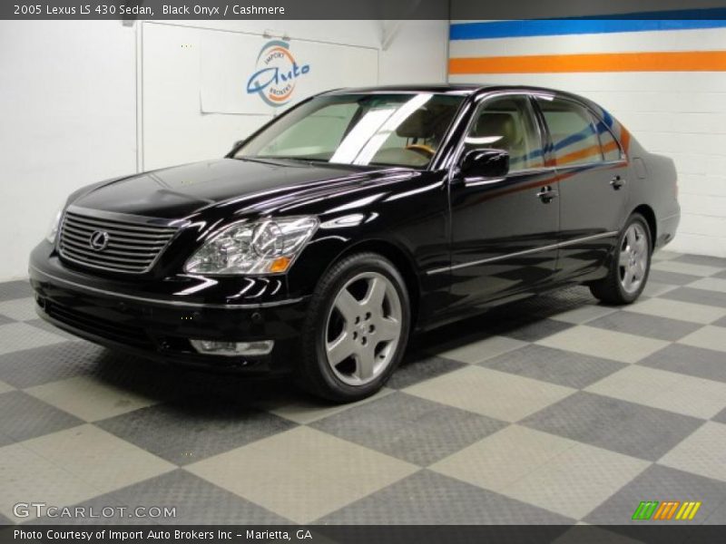 Black Onyx / Cashmere 2005 Lexus LS 430 Sedan