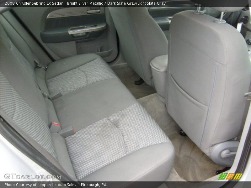 Bright Silver Metallic / Dark Slate Gray/Light Slate Gray 2008 Chrysler Sebring LX Sedan
