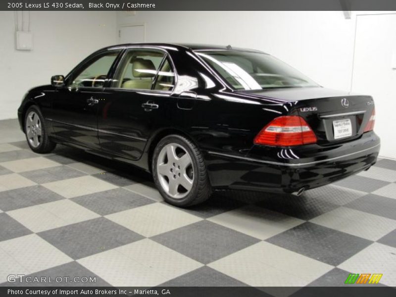 Black Onyx / Cashmere 2005 Lexus LS 430 Sedan