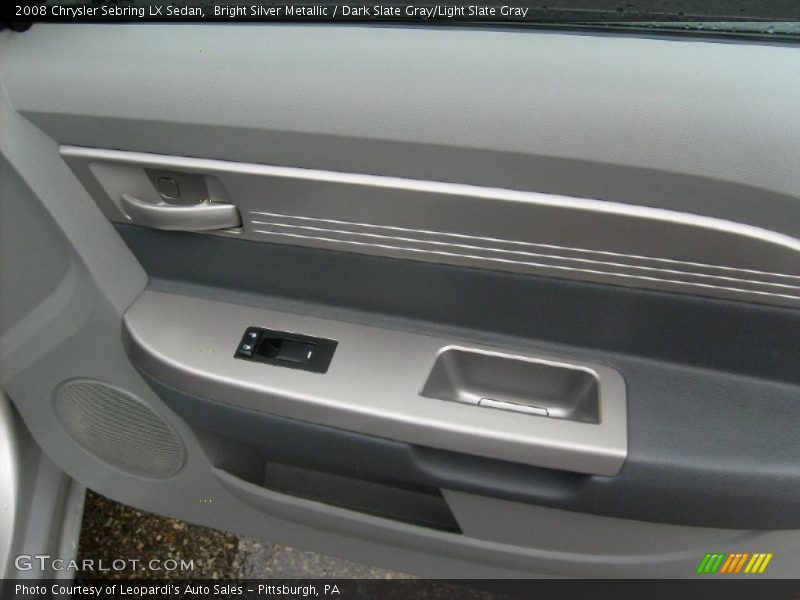 Bright Silver Metallic / Dark Slate Gray/Light Slate Gray 2008 Chrysler Sebring LX Sedan