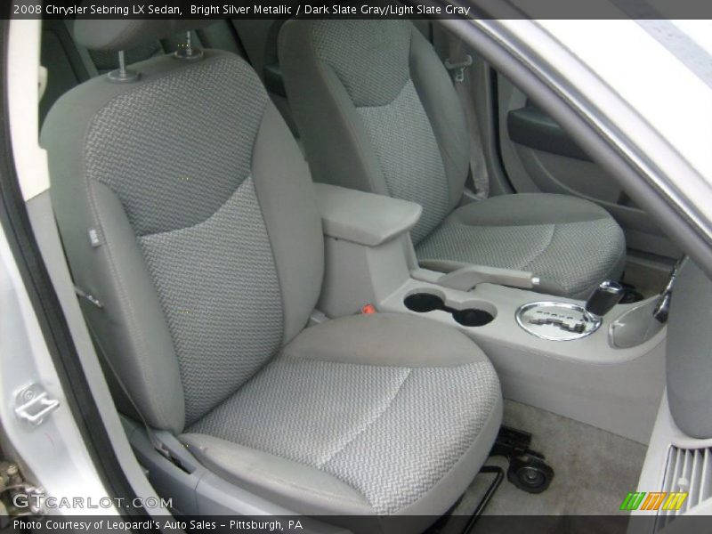 Bright Silver Metallic / Dark Slate Gray/Light Slate Gray 2008 Chrysler Sebring LX Sedan