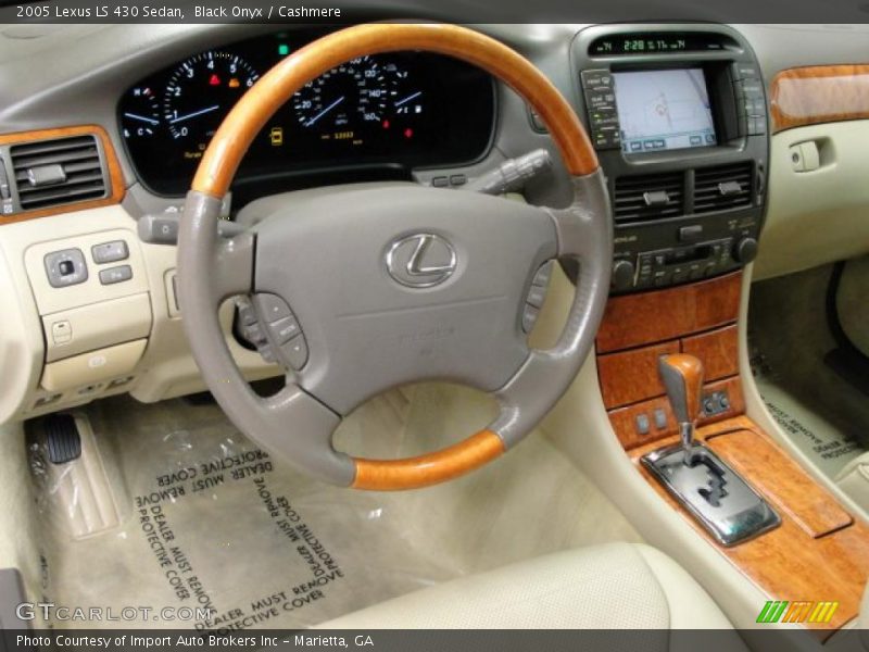 Black Onyx / Cashmere 2005 Lexus LS 430 Sedan