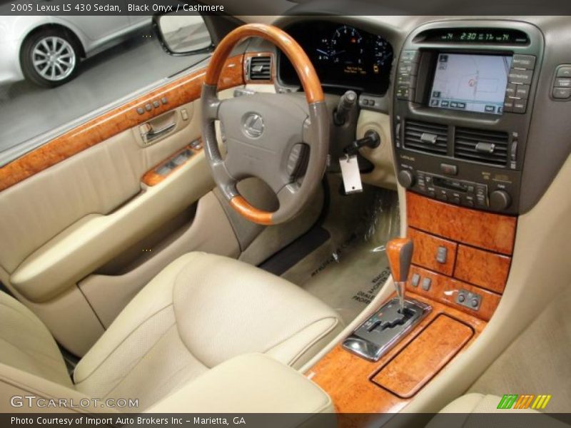 Black Onyx / Cashmere 2005 Lexus LS 430 Sedan